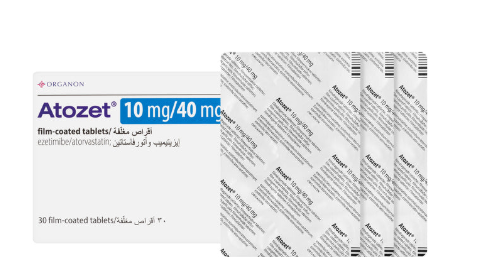 MSD Atozet 10Mg/40Mg 30 Tablets